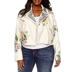 Ashley Nell Tipton moto jacket 2x